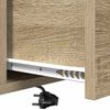 vidaXL Armadio da Notte con cassetto Rovere Sonoma 40 x 31 x 60 cm
