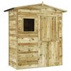 vidaXL Capanno da Giardino in Legno di Pino Impregnato