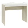 vidaXL Scrivania Bianco e Rovere 90x40x72 cm in Legno Multistrato