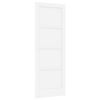 vidaXL Porta Interna 78 x 211 cm Legno compensato Bianco