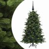 vidaXL Albero di Natale artificiale con palline 150 cm 150 LED