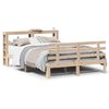 vidaXL Giroletto con Testiera 120x200 cm in Legno Massello di Pino