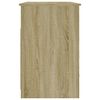 vidaXL Scrivania Cassetti Rovere Sonoma 102x50x76 cm Legno Multistrato