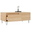 vidaXL Tavolino Salotto Rovere Sonoma 90x50x36,5 cm Legno Multistrato