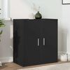 vidaXL Scarpiere 2 pz Nere 32x35x70 cm in Truciolato