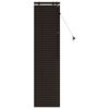 vidaXL Tenda Veneziana Marrone Scuro 45 x 160 cm 35 mm