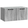 vidaXL Mobile Porta TV da Muro Grigio Sonoma 59,5 x 31 x 30 cm