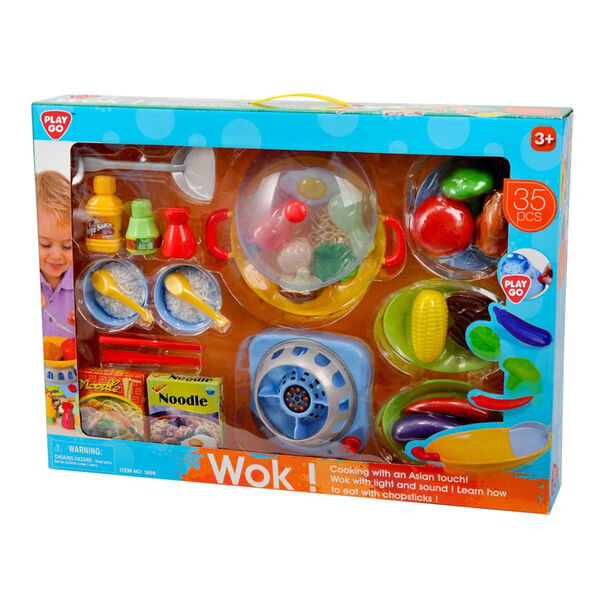Playgo Set wok 35 pezzi 3698