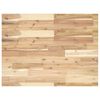 vidaXL Piano Scrivania Non Trattato 80x60x2cm Legno Massello di Acacia