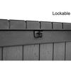 Keter Contenitore Portaoggetti da Esterno Darwin 670 L Grigio