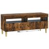 vidaXL Mobile TV LED Rovere Fumo Legno ingegnerizzato