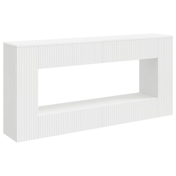 vidaXL Tavolo consolle Bianco 155 x 29 x 74 cm Legno ingegnerizzato