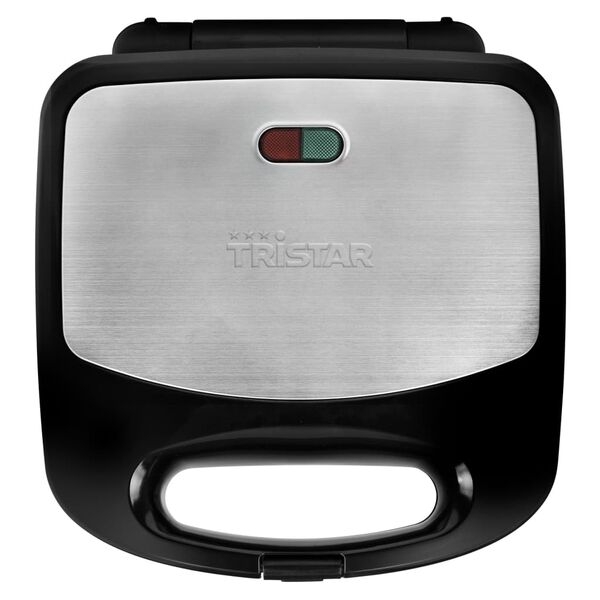 Tristar Macchina per Panini 3-in-1 SA-3070 800 W Nero e Argento