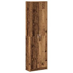 vidaXL Guardaroba Legno vecchio 55 x 25 x 189 cm Legno ingegnerizzato