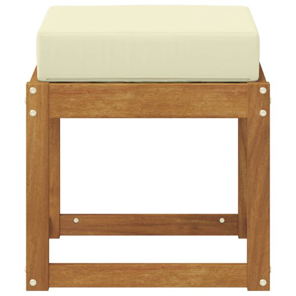 vidaXL Panca da esterno Legno di Acacia Massello Naturale