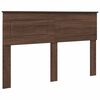 vidaXL Testiera Rovere Marrone Legno ingegnerizzato