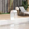 vidaXL Fontana per Piscina 22x60x70 cm in Acciaio Inox 304