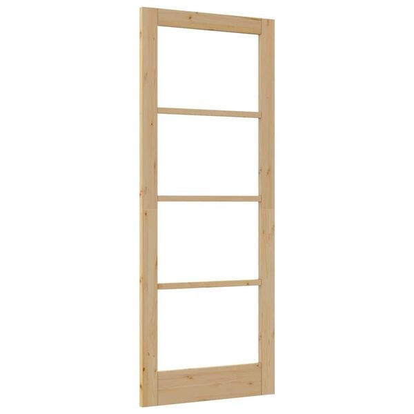 vidaXL Porta Interna ORKDAL Marrone 83 x 211 cm