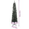 vidaXL Albero di Natale artificiale con 300 LED Verde 180 cm