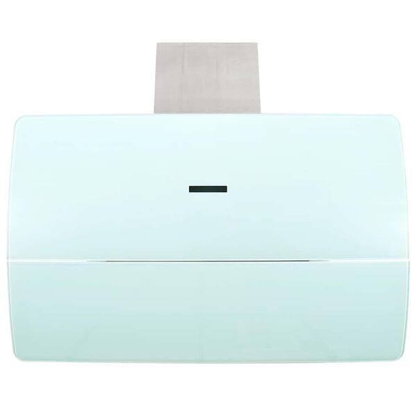 vidaXL Cappa Aspirante a Muro Acciaio Inox 756 m&sup3;/h 90 cm Bianca