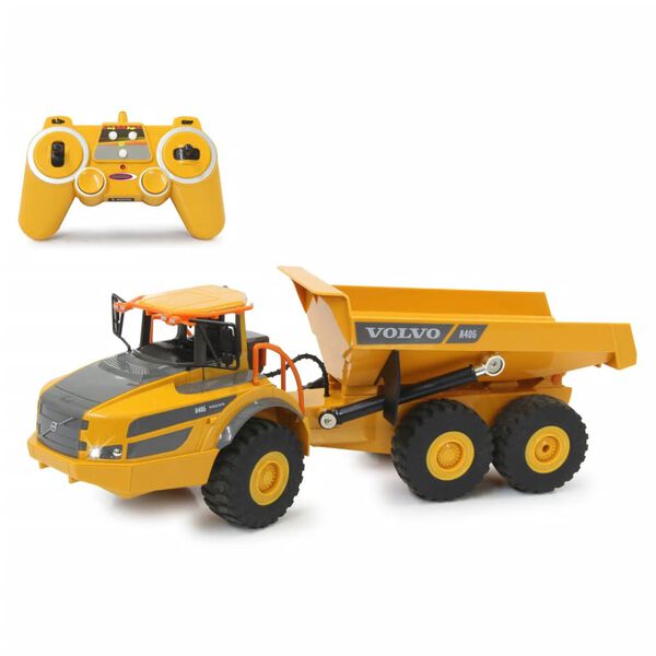 JAMARA Autocarro con Cassone Giocattolo RC Volvo A40G a 2,4 GHz 1:20