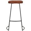 vidaXL Sgabelli da Bar Gavin 2 pz 50x40x78 cm Legno Massello di Mango