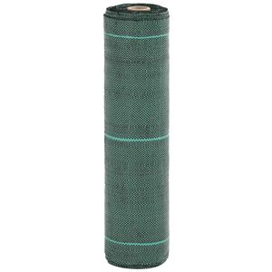 vidaXL Membrana Antierbacce Verde 0,5x10 m in PP
