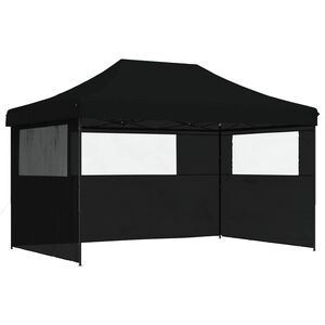 vidaXL Tenda Party Nero 292 x 440 x 315 cm Tessuto Oxford