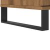 vidaXL Credenza Rovere Artigianale 60x36x110 cm in Legno Multistrato