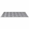 vidaXL Gradini per Scale 4 pz 60 x 50 cm Argento Alluminio