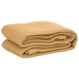 vidaXL Tappeto da Tenda Sabbia 250x300 cm HDPE