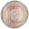 vidaXL Tappeto ARBIZU Interni e Esterni Design Vintage &Oslash; 200 cm