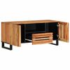 vidaXL Mobile Porta TV 100x34x46 cm in Legno Massello di Acacia