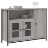 vidaXL Credenza Grigio Sonoma 100x35x75 cm in Legno Multistrato