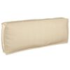 vidaXL Set di Cuscini per Pallet 3 pcs Beige Tessuto Oxford