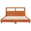 vidaXL Letto senza Materasso Marrone Cera 140x190 cm in Legno di Pino