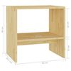 vidaXL Comodini 2 pz 40x30,5x40 cm in Legno Massello di Pino