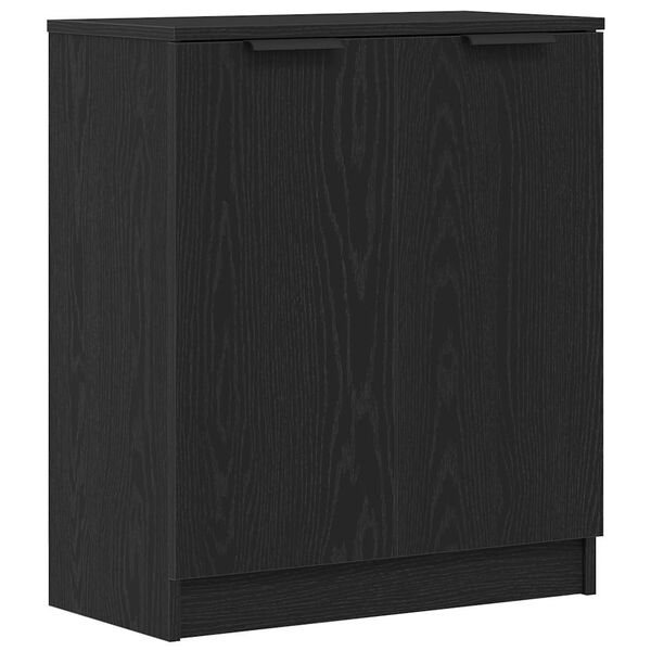 vidaXL Credenza Nero 60 x 30 x 70 cm Legno multistrato