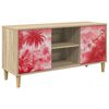 vidaXL Mobile TV AACHEN 102 x 33 x 50 cm Sonoma Legno ingegnerizzato
