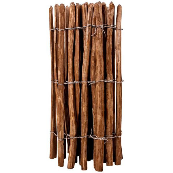 vidaXL Staccionata in Legno di Nocciolo 90x500 cm