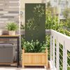 vidaXL Schermo per privacy in giardino Oliver verde 50 x 140 cm