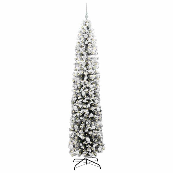vidaXL Albero di Natale artificiale con 300 LED Verde 240 cm