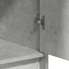 vidaXL Credenza Grigio cemento 40 x 40.5 x 75 cm Legno multistrato