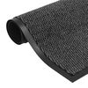 vidaXL Tappeto Antipolvere Trapuntato Rettangolare 40x60cm Antracite