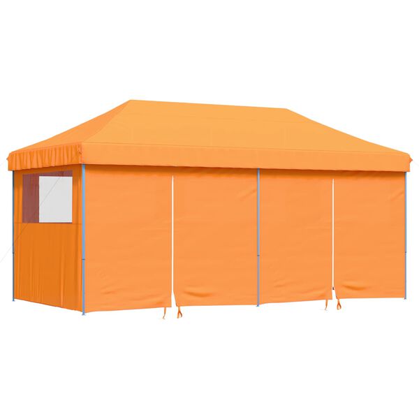 vidaXL Tenda Party Arancione 292 x 580 x 315 cm Tessuto Oxford