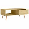 vidaXL Tavolino Salotto Rovere Sonoma 100x49,5x43 cm Legno Multistrato