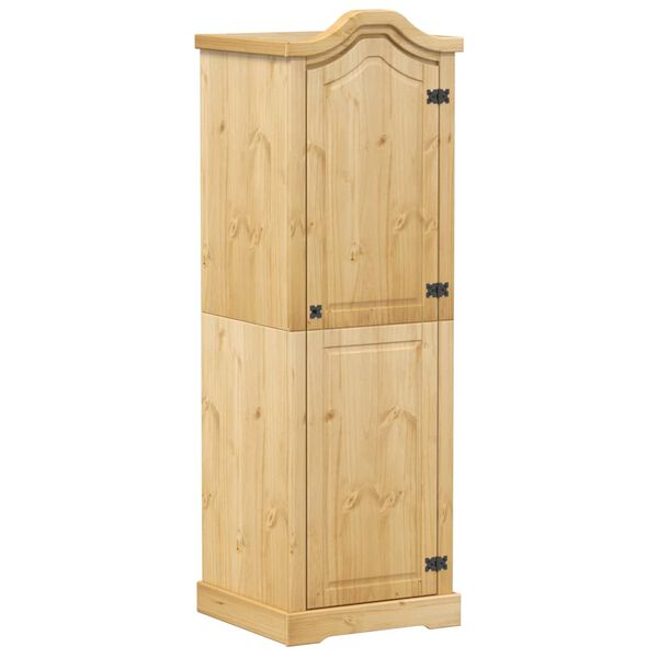 vidaXL Armadio Corona 55x52x170 cm in Legno Massello di Pino