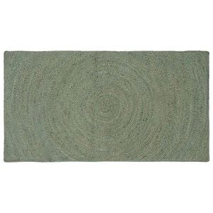 vidaXL Tappeti per area Verde Oliva 60 x 110 cm Juta