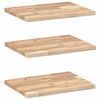 vidaXL Mensole da Parete 3 pz 40x30x2 cm Legno Acacia Non Trattato