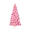 vidaXL Albero di Natale con 300 LED con supporto Rosa 180 cm PVC